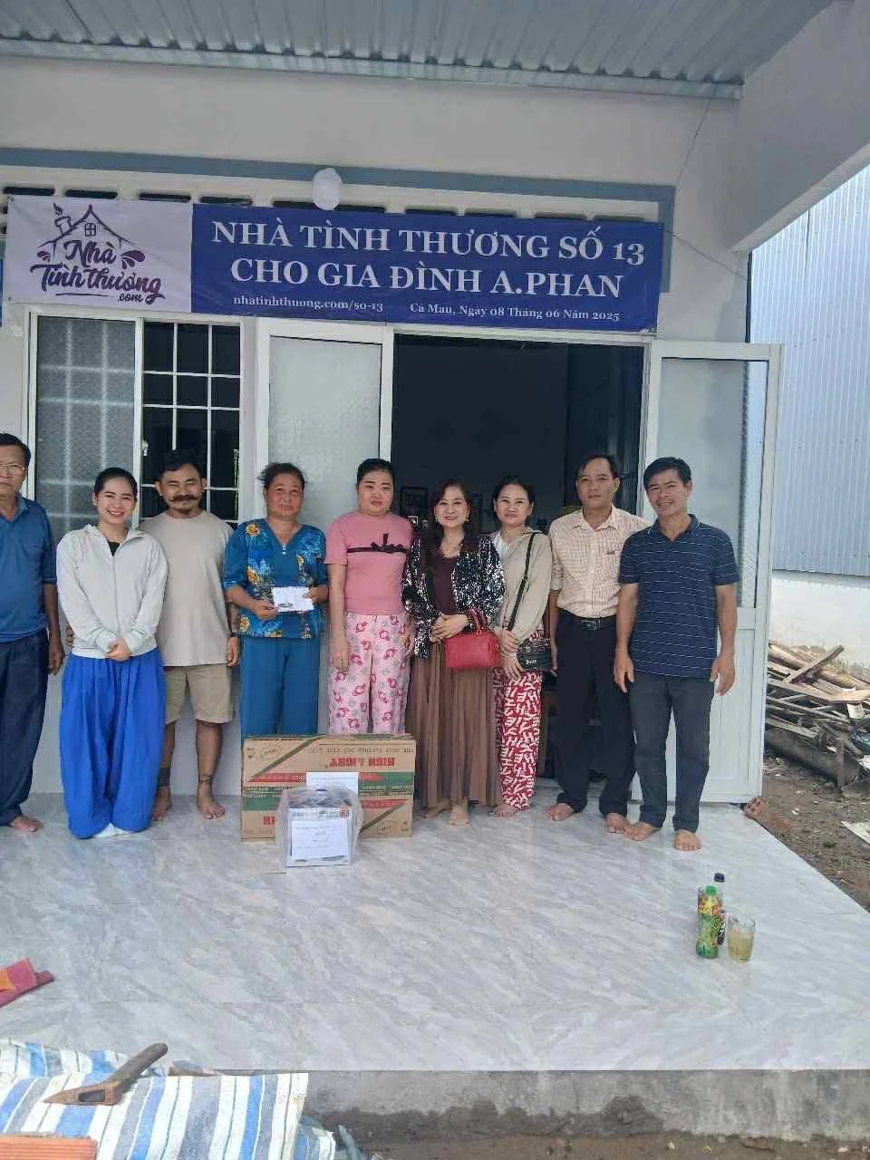 Mái nhà số 13 · Mái ấm của Gia đình anh Phan